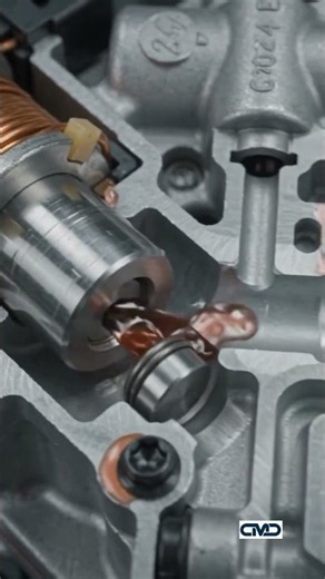 🧲How Does an Automatic Transmission Solenoid Work? #manufacturing #technology #reels