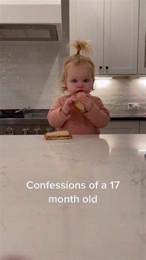 Still one of Evie's most iconic moments! #toddlerlife #toddlermom #toddlerparent | The McFam
