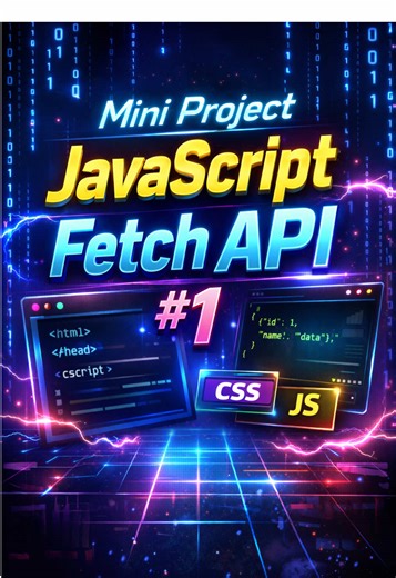 Mini Project HTML CSS JavaScript Menggunakan Fetch API