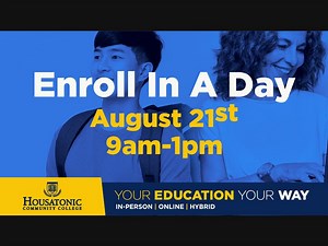 Enroll In a Day Festivities at Housatonic Community College