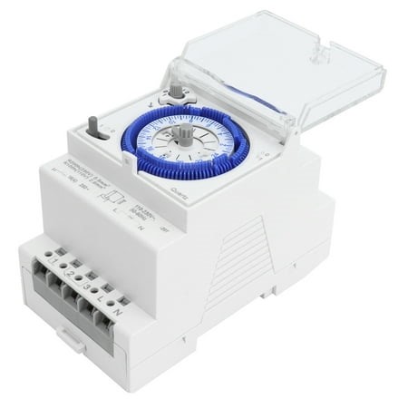Mechanical Timer Automatic 24 Hours Low Power Consumption Time Switch for Water Heaters Breeding 110‑230V AC - Walmart.ca
