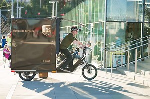 UPS, Portland team up on electric-assist trike delivery