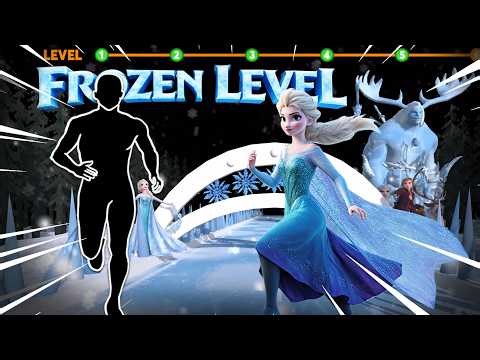 FROZEN ESCAPE RUN! Immersive Interactive Warm Up | Viral Interactive Game | energy warm-up
