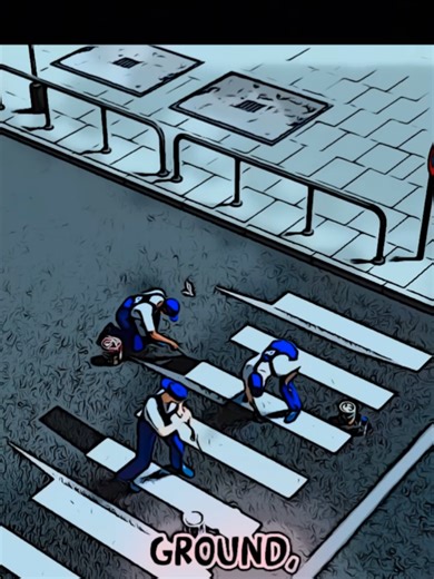 The Road Illusion That Slows Drivers 😮 #road #illusion #slow #drivers