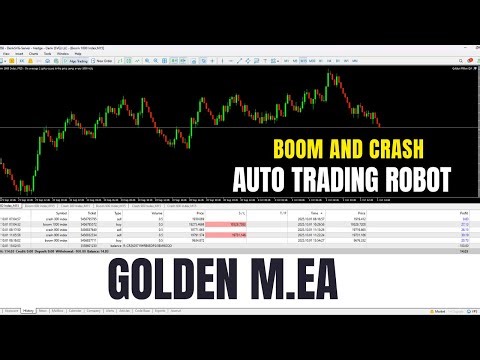 Professional Boom and Crash Auto Trading Robot 2025 | Golden Million EA