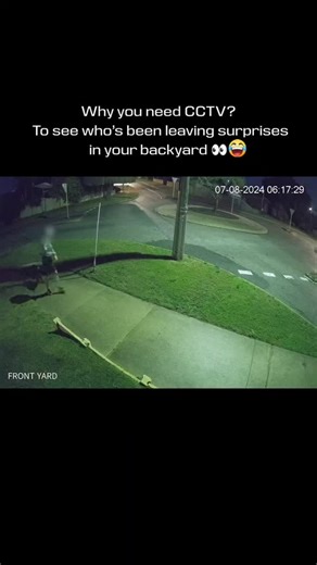 Having CCTV is not about serious incidents or worst-case scenarios. Sometimes it is about finally answering the question, “Who keeps leaving surprises in the backyard?” Moments like this are a good reminder that CCTV is not just for security. It gives clarity, accountability, and peace of mind in the everyday situations too. Whether it is something small and frustrating, or something that truly matters, having visibility makes all the difference. And yes… this one has been identified. 🐶💚 | Dec