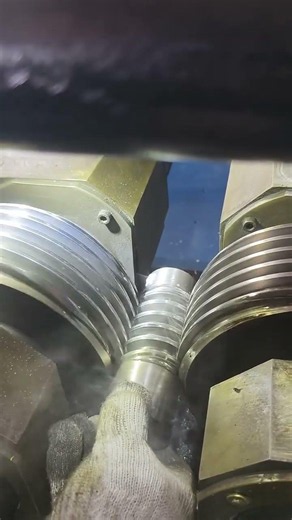 Perfect threading process.