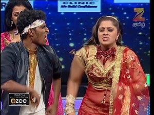 நடுவர்களை ஆட வைத்த யூதன் நான்சியின் குத்து நடனம்! டான்ஸ் ஜோடி டான்ஸ் சனி மற்றும் ஞாயிறு இரவு 8.30 மணிக்கு Watch ‪#DanceJodiDance‬ online > http://bit.ly/DJDonOzee | Zee Tamil