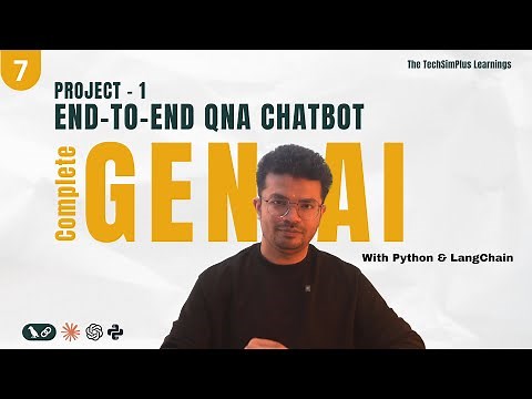 #7 End To End LLM QnA Chatbot with LangChain, Google Gemini and Streamlit | Gen-AI Project #llm