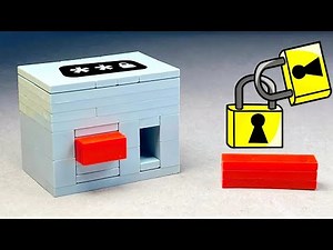 How to make a Lego mini Safe | Without technic