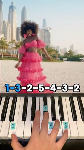 How To Play From The Islands on Piano #shorts