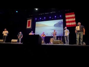 Fisherman’s Friends singing Cornwall my Home at HFC Truro 2022.