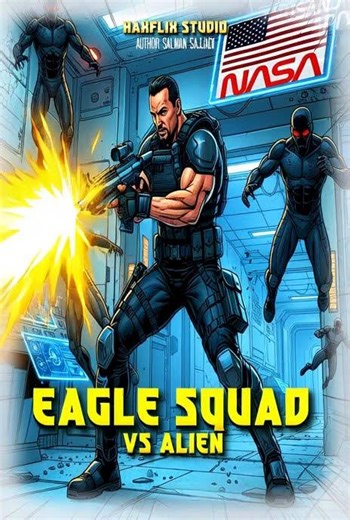 EAGLE SQUAD VS ALIEN COMIC BOOK #trending #viral #shorts #comics
