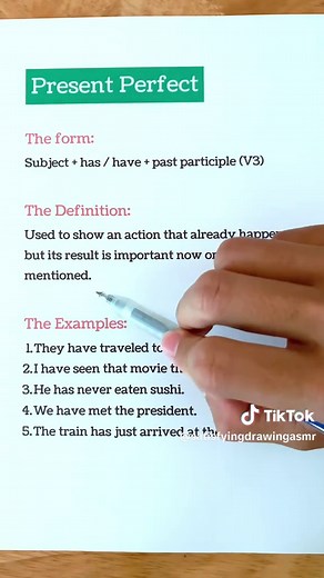 Understanding the Present Perfect in American English