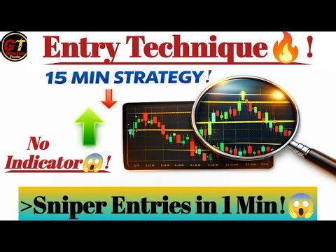 Sniper Entry in 1 Minute🔥| Perfect Intraday Entry Technique Using Price Action