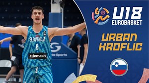 9.3K views · 119 reactions | Urban Kroflic is the main reason Slovenia  brought home the bronze! 雷 The Slovenian was ON IT from day one at #U18EuroBasket.   16.4 PTS | 8.6 REB | 5.4 AST | 1.6 STL | 21.7 EFF | FIBA EuroBasket | Facebook