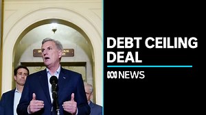 1.7K views · 42 reactions | Legislation to suspend the US debt ceiling and avoid a potential economic crisis has passed the Senate. Jade Macmillan reports. | ABC News | Facebook