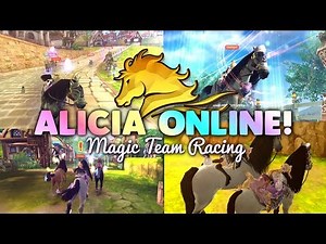 Alicia Online Magic Team Racing Commentary Gameplay