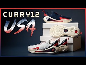 Curry 12 'USA' 實鞋介紹 / Stephen Curry 生涯首次打奧運就打出驚人表現！贏得奧運金牌的配色必須收藏！