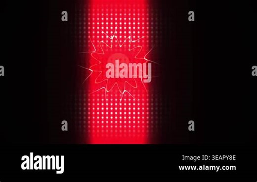 Red Light Technology Background Display Stock Video Footage - Alamy