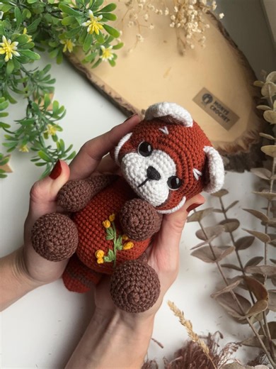 Red Panda, Crochet Pattern PDF (ENG) - Etsy Australia