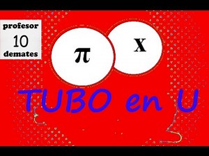 U-tube hydrostatic pressure Solved exercises fluids