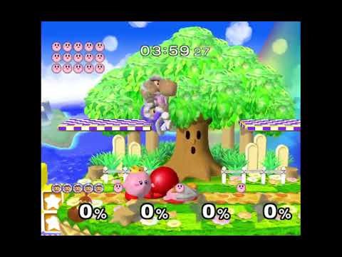 Super Smash Bros Melee Full video Gameplay Adventure ( Young Link and Yoshi )