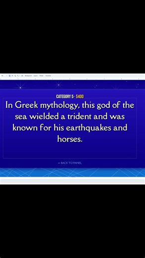 Jeopardy with Friends - Literally Anything for 400