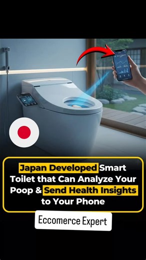 Eccomerce Expert on Instagram: "Japan is known for its advanced bathroom technology, and some high-end smart toilets are indeed equipped with sensors that can analyze basic stool characteristics such as shape, color, volume, and consistency. This information can be synced with a mobile app, allowing users to track bowel habits and observe long-term wellness trends. However, these toilets do not provide medical diagnoses or replace laboratory tests or doctor consultations. The data is meant for p