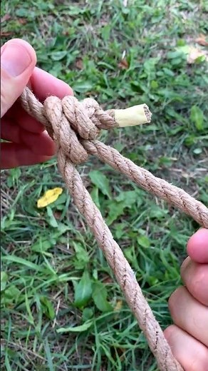 How To Tie This Super Useful Knot Fast!