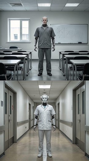 What happens if human were replaced by roborts 😱