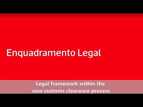 CTT | 1. Legal Framework within the New Customs Clearence Process