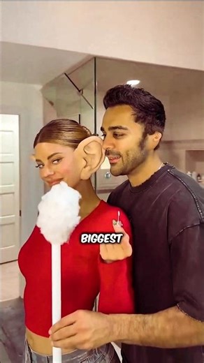 She can hear anything....👂🙉From anywhere...#shorts