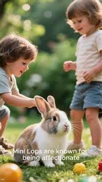 Why Mini Lops Make Heavenly Pets #rabbitshorts #miniloprabbits #rabbitcare #petstorytime