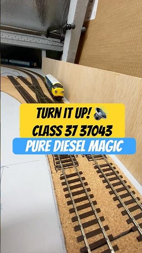 🚂 CLASS 37 DIESEL THRASH! | 37043 “Loch Lomond” | BR Blue | Accurascale Sound 🔊