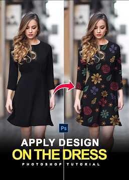 Step By Step: Apply Design on the Dress in Photoshop