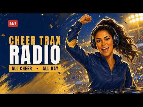Cheer Trax Radio 🎀 24/7 Cheerleading Music for Practice & Game Day