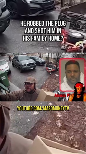 He Robbed His Plug in Front of His Family #shorts #subscribe #masomoney