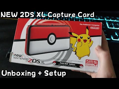 NEW 2DS XL Capture Card Unboxing + Setup!
