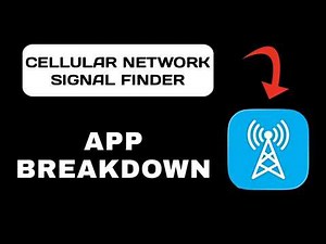 Cellular Network Signal Finder App Explained - What to Expect