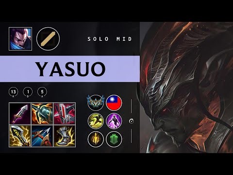 Yasuo Mid vs Cassiopeia - TW Challenger Patch 25.24