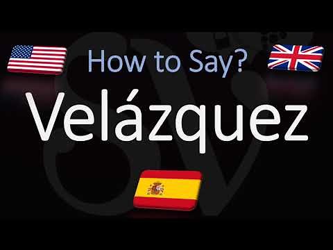 How to Pronounce Velázquez? (CORRECTLY) Spanish & English Pronunciation