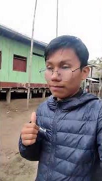 visitando la comunidad de Vista Alegre en el rio ucayali