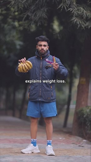 Ekansh Taneja | Simple weight loss tip Now, a calorie is simply a unit measurement of energy In this simple demonstration I show that how certain foods... | Instagram