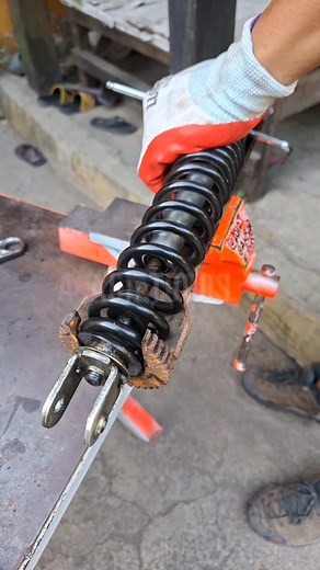 27K views · 128 reactions | motorcycle suspension spring opener | ASIA TOOLS | Facebook