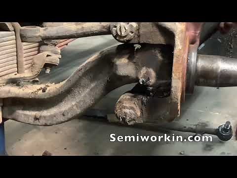Kingpin Wedge Bolt Removal