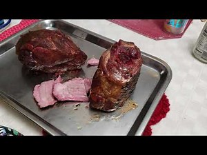 Easy BBQ Goat on Lang Smoker Cooker Grill