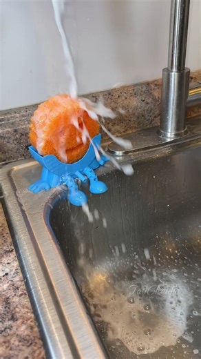 Bubbly Sudsy ASMR Deep Kitchen Clean with Scrub Daddy