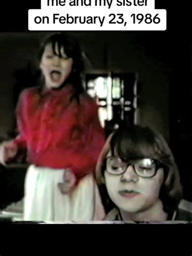 40 years ago, my sister and I made this 1980s music video for
