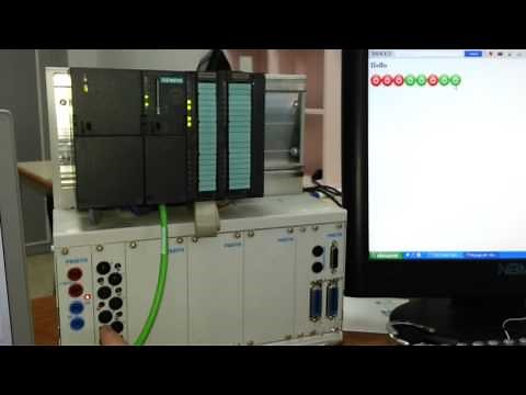 TCP/IP Communication with PYTHON and siemens S7-300, and web server monitoring